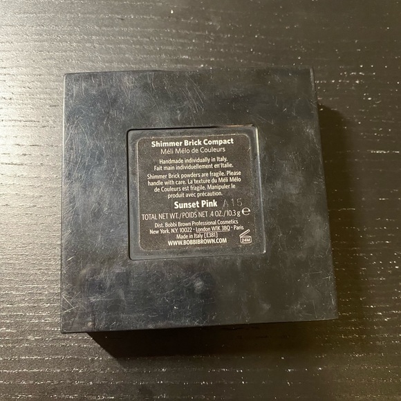 Bobbi brown shimmer brick compact highlighter in sunset pink - Picture 4 of 4